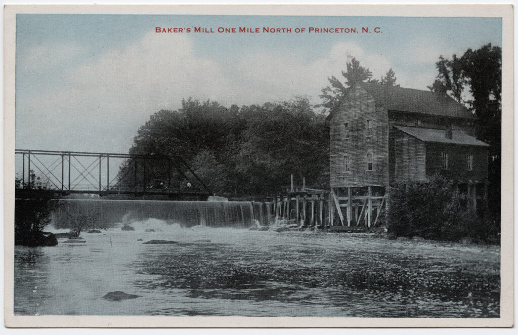 An old mill and dam in North Carolina